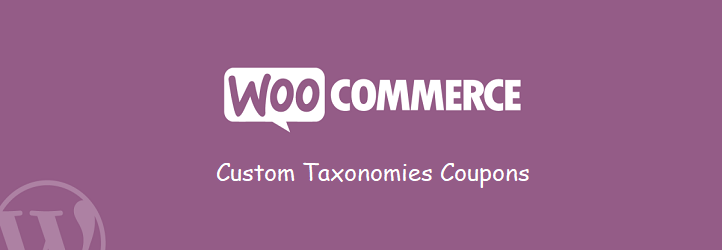 Woo Custom Taxonomies Coupons Preview Wordpress Plugin - Rating, Reviews, Demo & Download