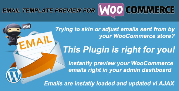 Woo Email Preview Preview Wordpress Plugin - Rating, Reviews, Demo & Download
