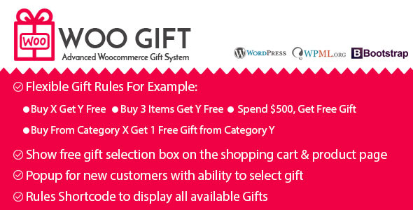 Woo Gift : Advanced Woocommerce Gift Plugin Preview - Rating, Reviews, Demo & Download