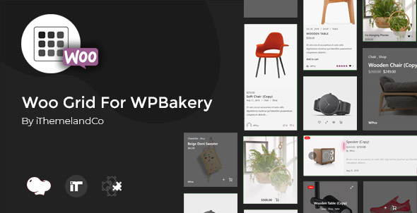 Woo Grid For WPBakery Page Builder Preview Wordpress Plugin - Rating, Reviews, Demo & Download