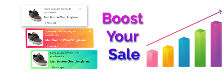 Woo Live Sale Notify | Live Sale Popup (Boost Your Sale) Preview Wordpress Plugin - Rating, Reviews, Demo & Download