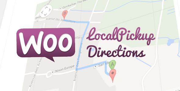 Woo LocalPickup Directions Preview Wordpress Plugin - Rating, Reviews, Demo & Download
