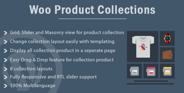 Woo Product Collections – WordPress Plugin Preview - Rating, Reviews, Demo & Download