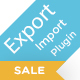 Woo Product/Order/Customer/Coupon Export Import