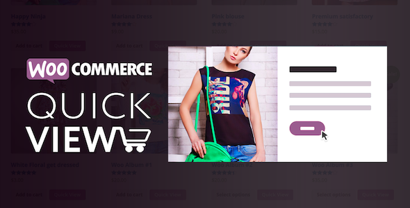 Woo Quick View – Interactive Product Quick View Modal For WooCommerce Preview Wordpress Plugin - Rating, Reviews, Demo & Download