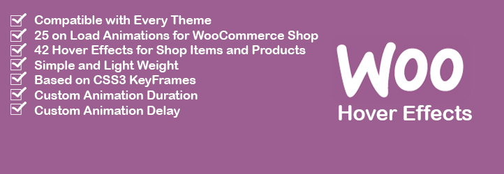 Woo Shop Hover Effects Preview Wordpress Plugin - Rating, Reviews, Demo & Download