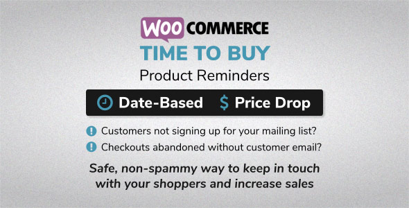 Woo Time To Buy Preview Wordpress Plugin - Rating, Reviews, Demo & Download