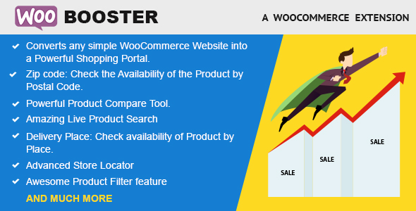 WooBooster – WooCommerce Compare, Live Search, Product Filter, Store Locator Preview Wordpress Plugin - Rating, Reviews, Demo & Download