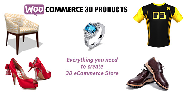 Woocommerce 3D Products Preview Wordpress Plugin - Rating, Reviews, Demo & Download