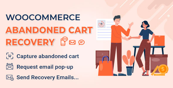 WooCommerce Abandoned Cart Recovery – Email – SMS Preview Wordpress Plugin - Rating, Reviews, Demo & Download