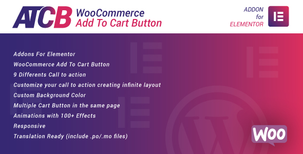 WooCommerce Add To Cart Button For Elementor Preview Wordpress Plugin - Rating, Reviews, Demo & Download