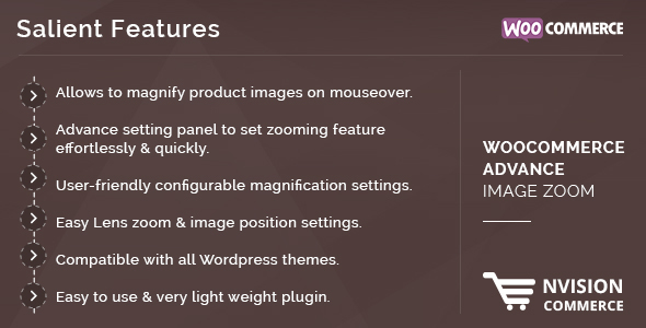 WooCommerce Advance Image Zoom Preview Wordpress Plugin - Rating, Reviews, Demo & Download