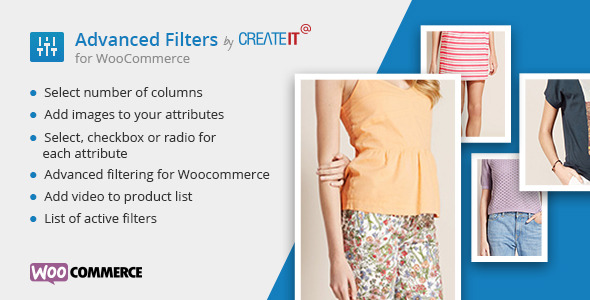 WooCommerce Advanced Filters Preview Wordpress Plugin - Rating, Reviews, Demo & Download