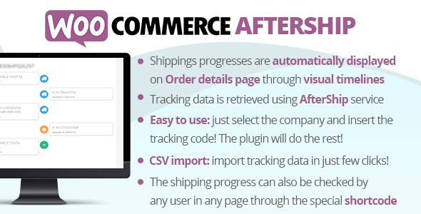 WooCommerce AfterShip Preview Wordpress Plugin - Rating, Reviews, Demo & Download
