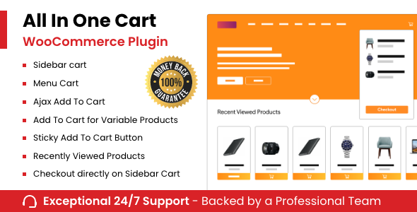 WooCommerce All In One Cart Preview Wordpress Plugin - Rating, Reviews, Demo & Download