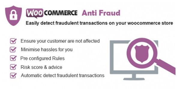 Woocommerce Anti Fraud Preview Wordpress Plugin - Rating, Reviews, Demo & Download