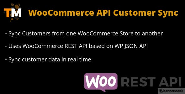 WooCommerce API Customer Sync Preview Wordpress Plugin - Rating, Reviews, Demo & Download