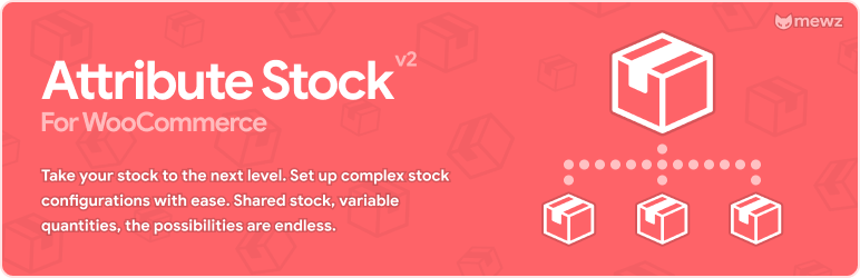 WooCommerce Attribute Stock – Shared Stock & Variable Quantities (Lite Version) Preview Wordpress Plugin - Rating, Reviews, Demo & Download