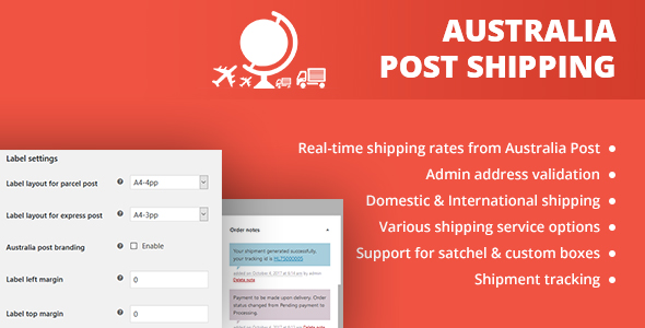 WooCommerce Australia Post Shipping Preview Wordpress Plugin - Rating, Reviews, Demo & Download
