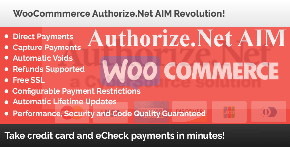 WooCommerce Authorize Wordpress Plugin - Rating, Reviews, Demo & Download