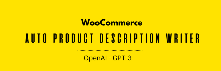 WooCommerce Auto Product Description Writer Preview Wordpress Plugin - Rating, Reviews, Demo & Download