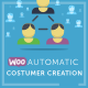 WooCommerce Automatic Customer Creation