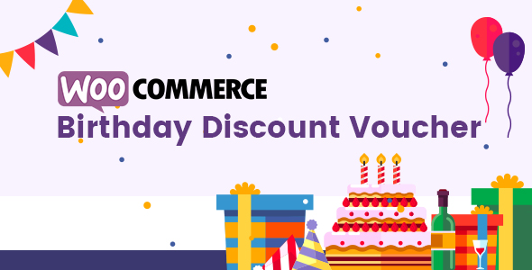 WooCommerce Birthday Discount Vouchers Preview Wordpress Plugin - Rating, Reviews, Demo & Download