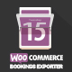 WooCommerce Bookings Exporter | Download CSV, PDF Or Email Reports