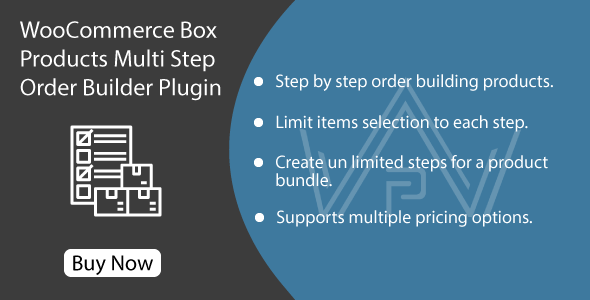 WooCommerce Box Products – Multi Step Order Builder Plugin Preview - Rating, Reviews, Demo & Download