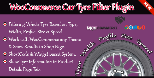 Woocommerce Car Tyre Filter Plugin Preview - Rating, Reviews, Demo & Download