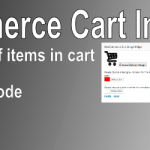 WooCommerce Cart Image – Widget And Shortcode – Wordpress Sidebar And Posts Plugin