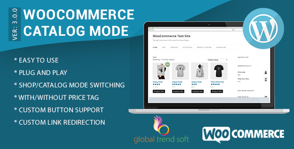 WooCommerce Catalog Mode Preview Wordpress Plugin - Rating, Reviews, Demo & Download