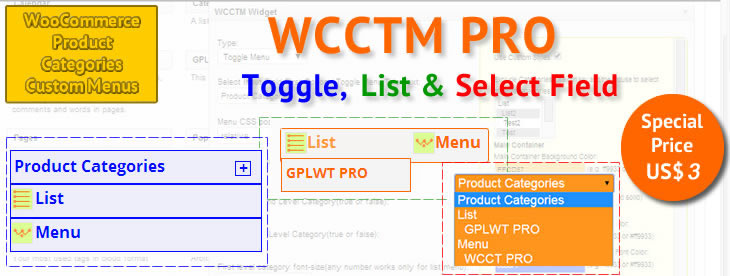 WooCommerce Categories Menu Preview Wordpress Plugin - Rating, Reviews, Demo & Download