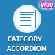 WooCommerce Category Accordion