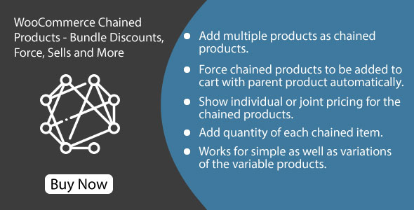 WooCommerce Chained Products – Bundles, Discounts, Force Sells & More Preview Wordpress Plugin - Rating, Reviews, Demo & Download
