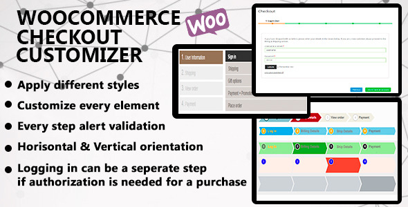 WooCommerce Checkout Customizer Preview Wordpress Plugin - Rating, Reviews, Demo & Download