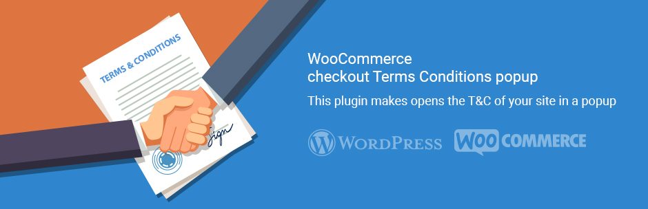 WooCommerce Checkout Terms Conditions Popup Preview Wordpress Plugin - Rating, Reviews, Demo & Download