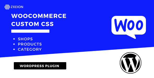 Woocommerce Custom CSS Pages, Products, Accounts & Categories Preview Wordpress Plugin - Rating, Reviews, Demo & Download