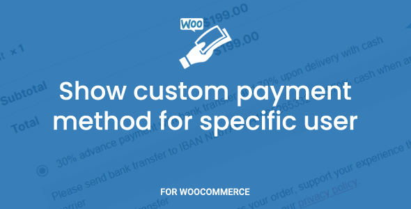WooCommerce Custom Payment Label Preview Wordpress Plugin - Rating, Reviews, Demo & Download