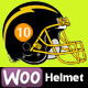 WooCommerce Custom Super Bowl Helmet Designer