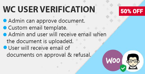 WooCommerce Customer Documents Verification On Order Preview Wordpress Plugin - Rating, Reviews, Demo & Download