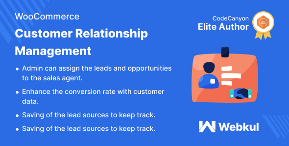 WooCommerce Customer Relationship Management (CRM) Preview Wordpress Plugin - Rating, Reviews, Demo & Download