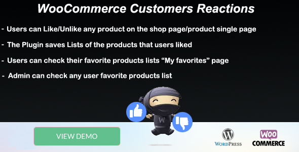 Woocommerce Customers Reactions Preview Wordpress Plugin - Rating, Reviews, Demo & Download