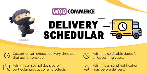 WooCommerce Delivery Schedular – Delivery Date & Time Slots Preview Wordpress Plugin - Rating, Reviews, Demo & Download