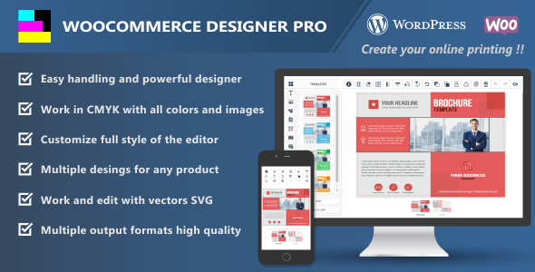 WooCommerce Designer Pro Preview Wordpress Plugin - Rating, Reviews, Demo & Download