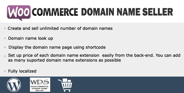 Woocommerce Domain Name Seller Preview Wordpress Plugin - Rating, Reviews, Demo & Download