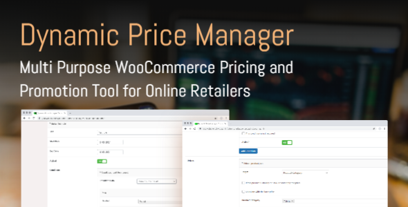 WooCommerce Dynamic Price Manager Preview Wordpress Plugin - Rating, Reviews, Demo & Download