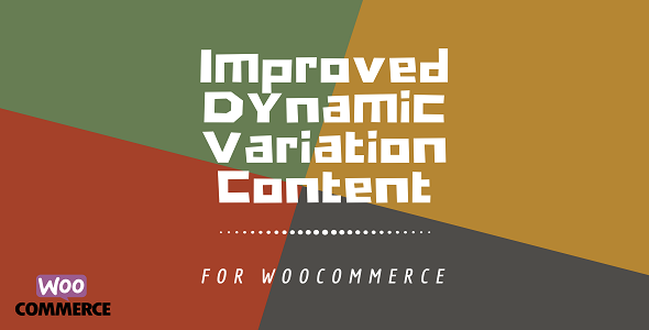 WooCommerce Dynamic Variation Content Plus Preview Wordpress Plugin - Rating, Reviews, Demo & Download