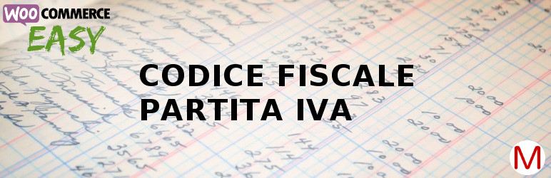 WooCommerce Easy Codice Fiscale Partita Iva Preview Wordpress Plugin - Rating, Reviews, Demo & Download
