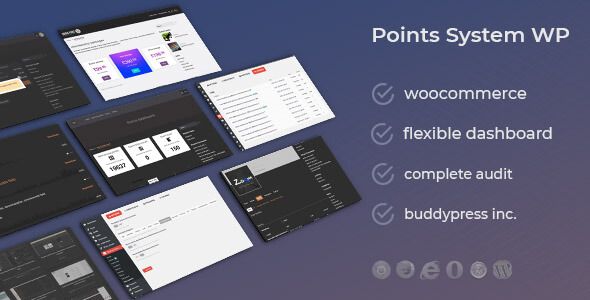 WooCommerce Easy Point System Packages DZS Preview Wordpress Plugin - Rating, Reviews, Demo & Download